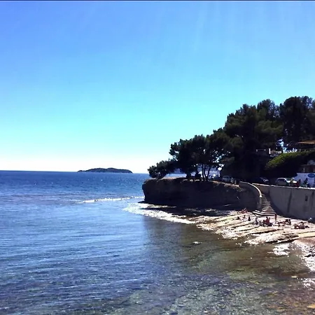 アパート Au Calme, Climatise-30 M De La Arene Cros! ラシオタ